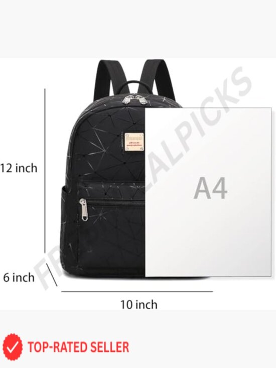 Mini Backpack Purse for Women Synthetic Leather Travel Daypack Lightweight Cute main image 6